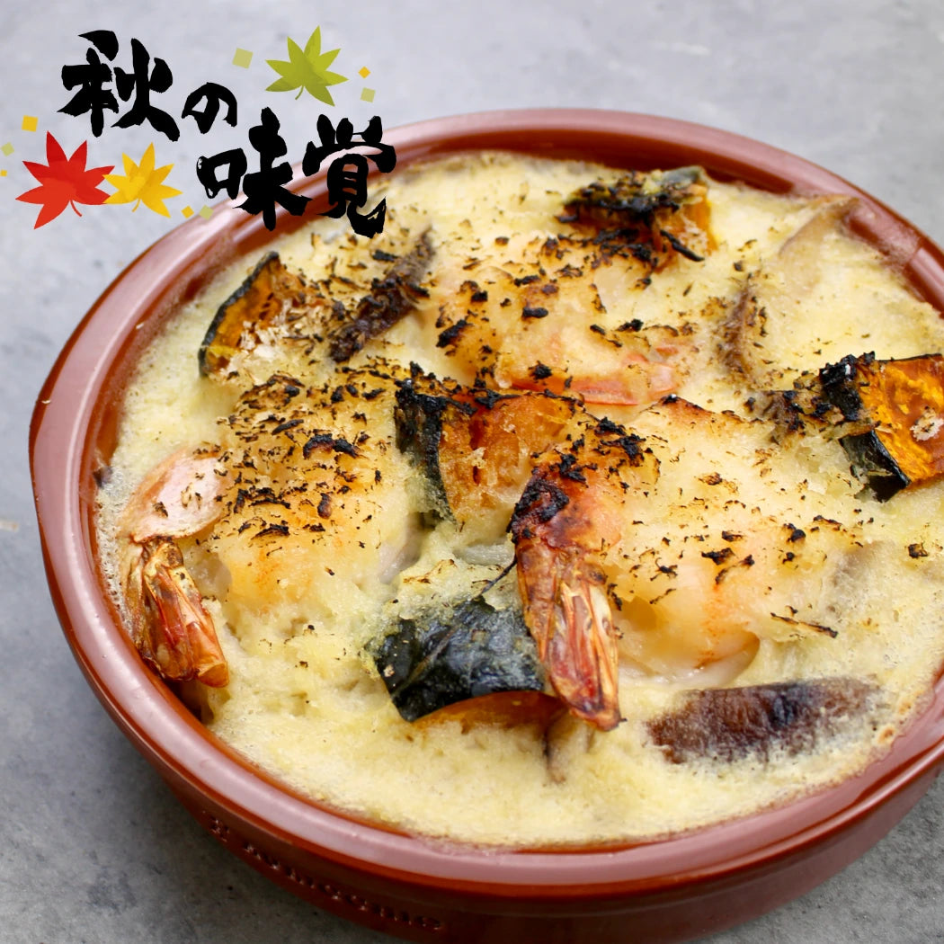 ほっくりかぼちゃの和風秋ドリア