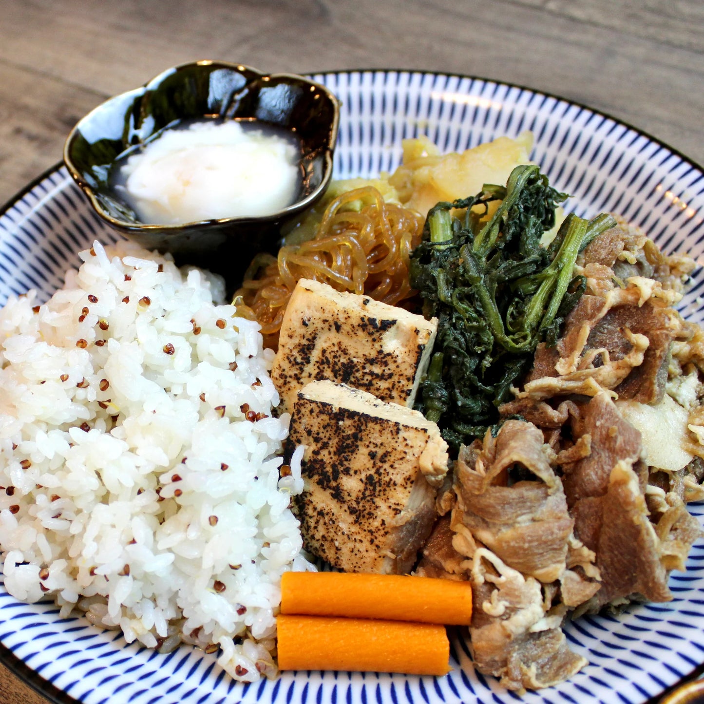 麦富士の豚すき焼き