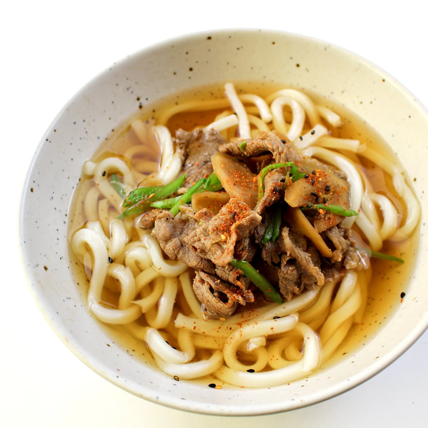 Udon with Simmered Beef