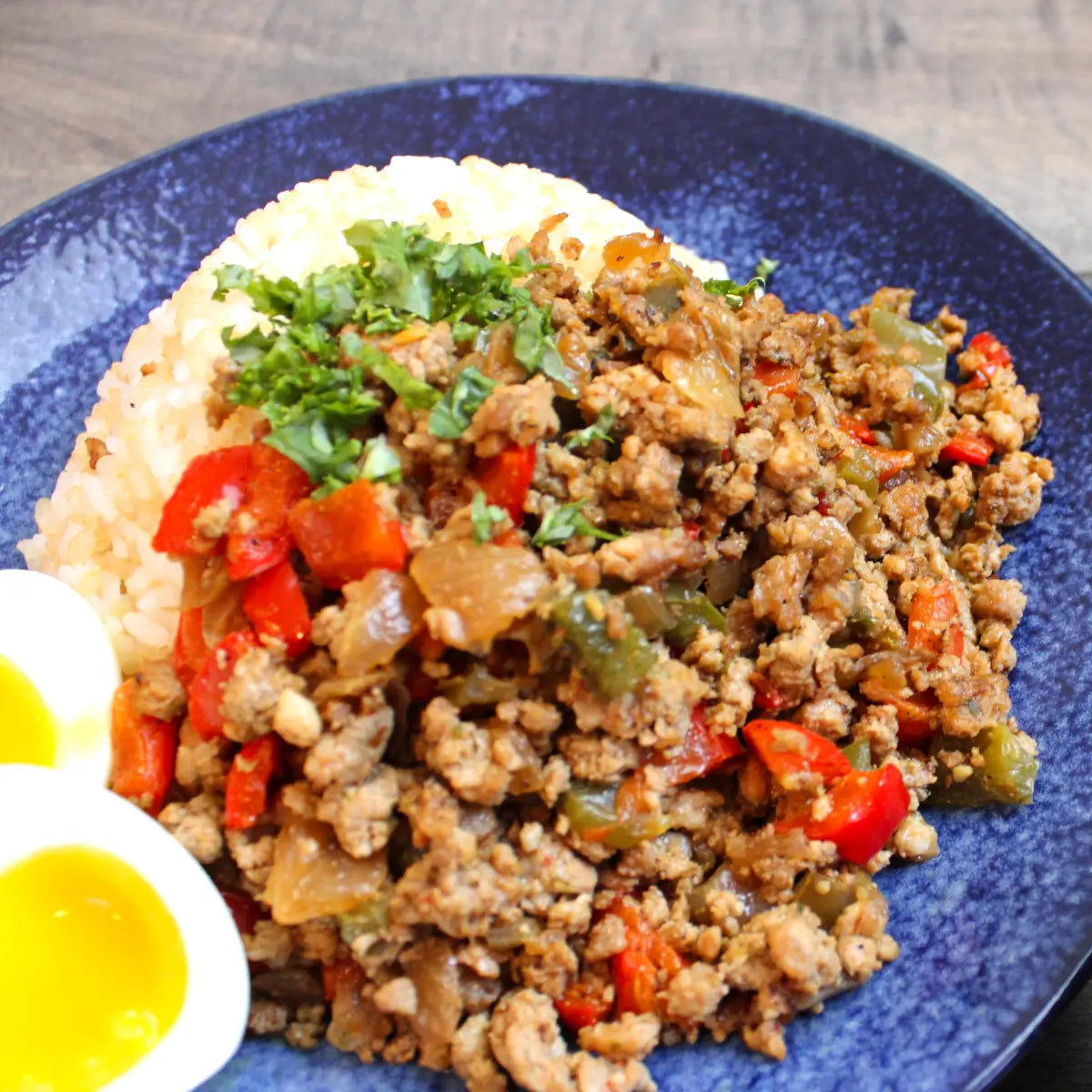 Thai Basil Chicken Rice Bowl (Gapao)