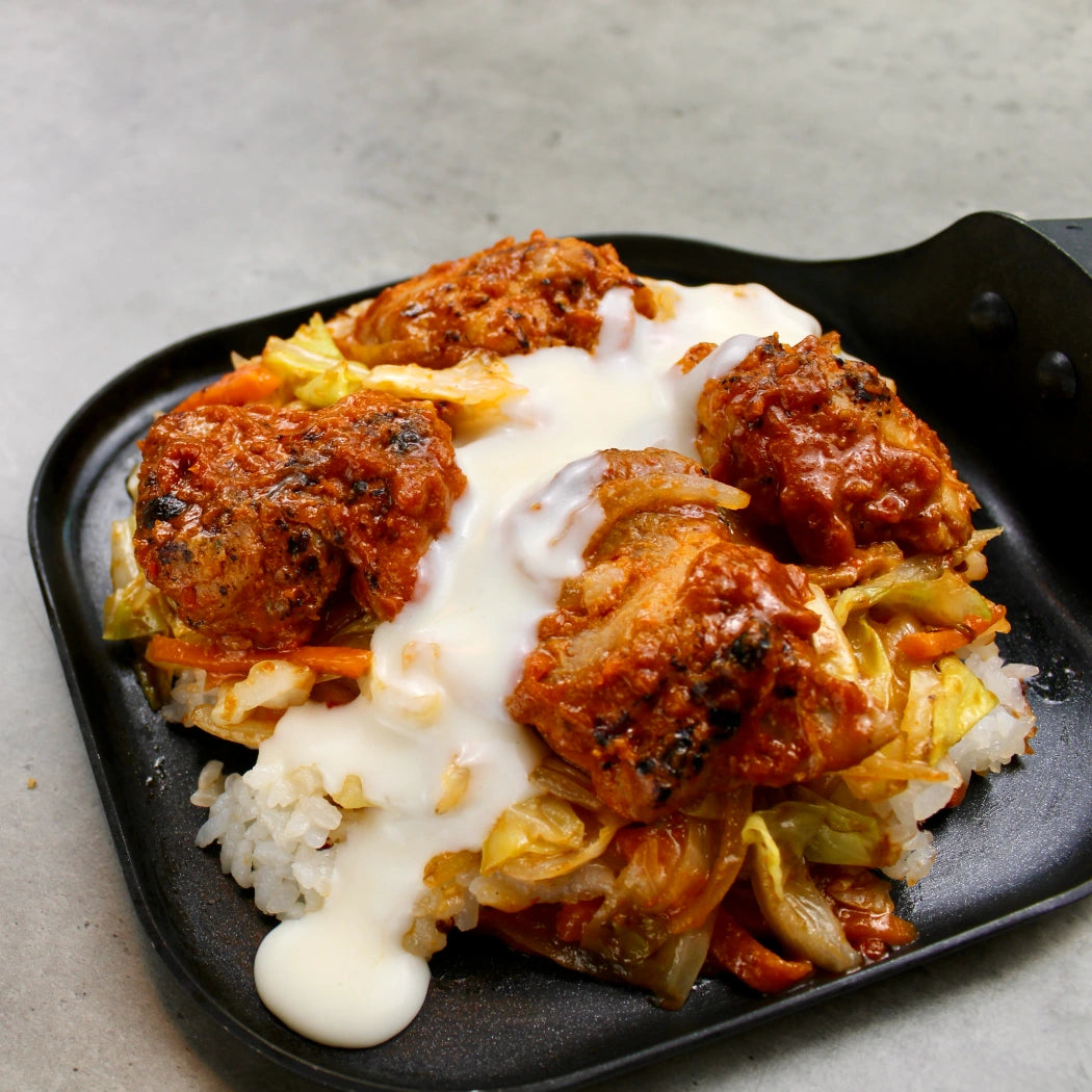 Cheese Dak-galbi Rice Bowl