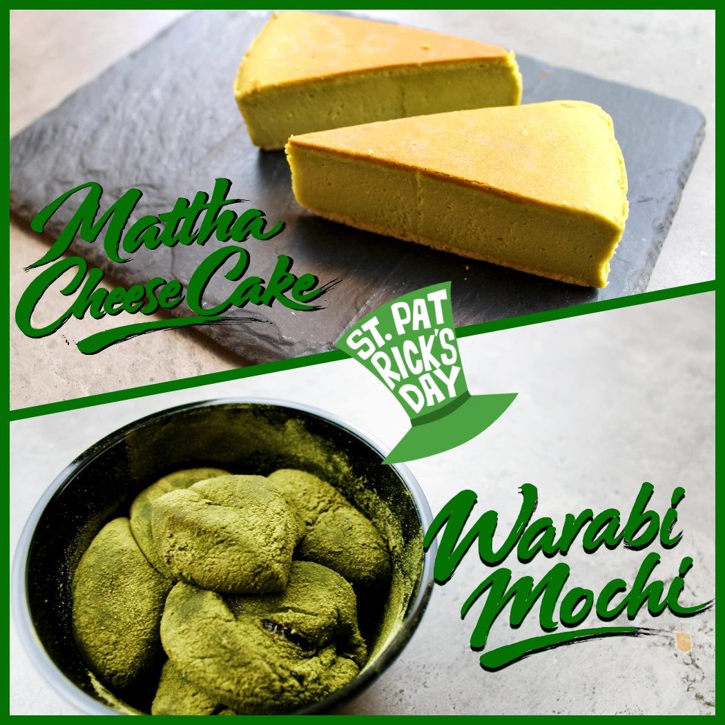 Matcha Mochi & Cheesecake Set