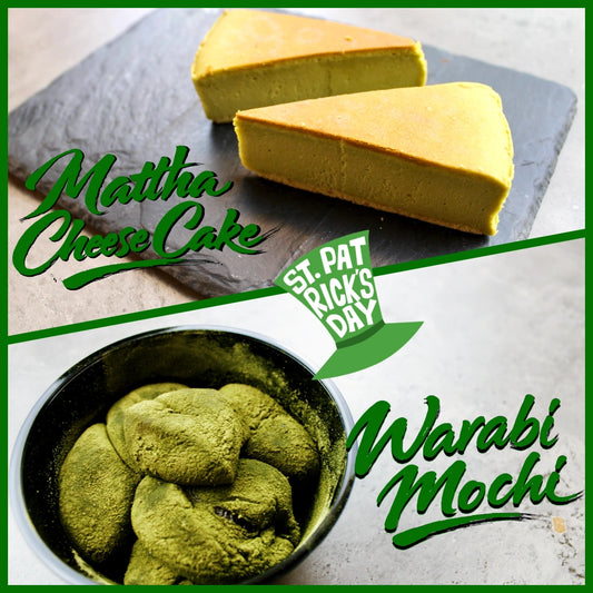 Matcha Mochi & Cheesecake Set
