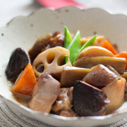Simmered Chicken and Root Vegetables (Chikuzen-ni)