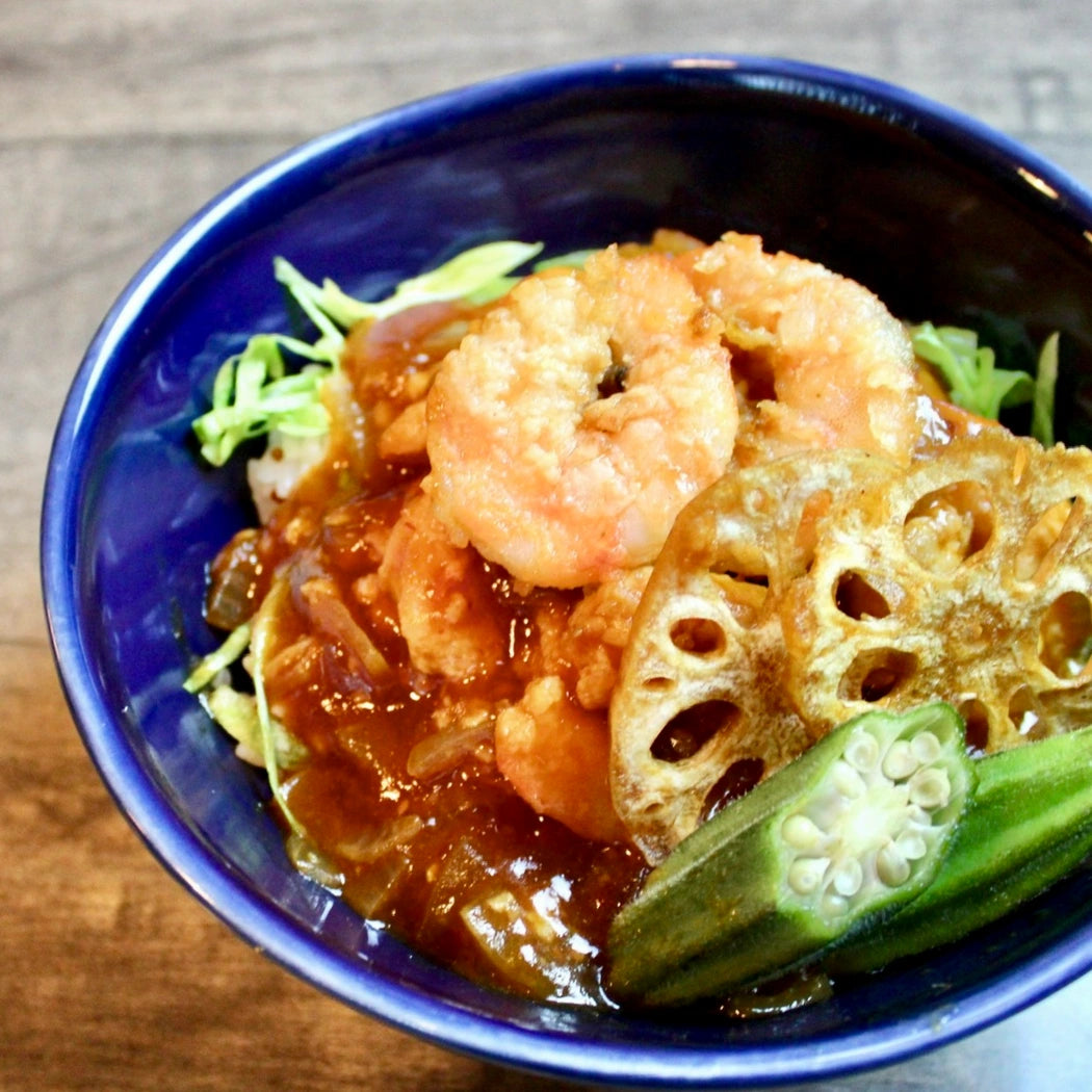 プリプリ | 海老チリ丼