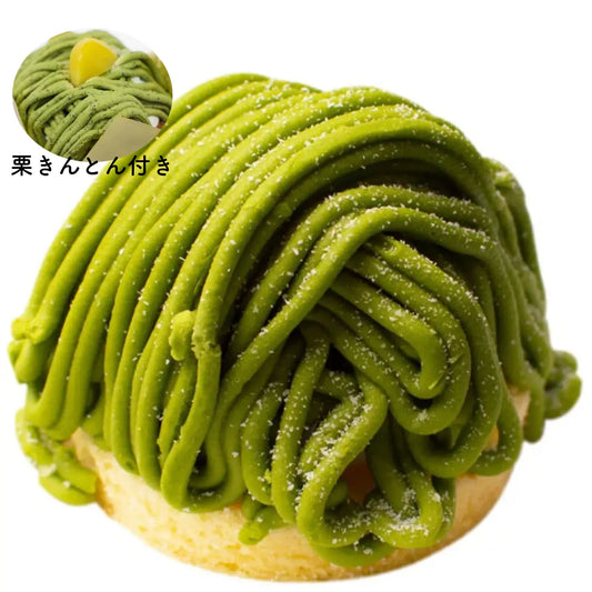 初秋の抹茶モンブラン