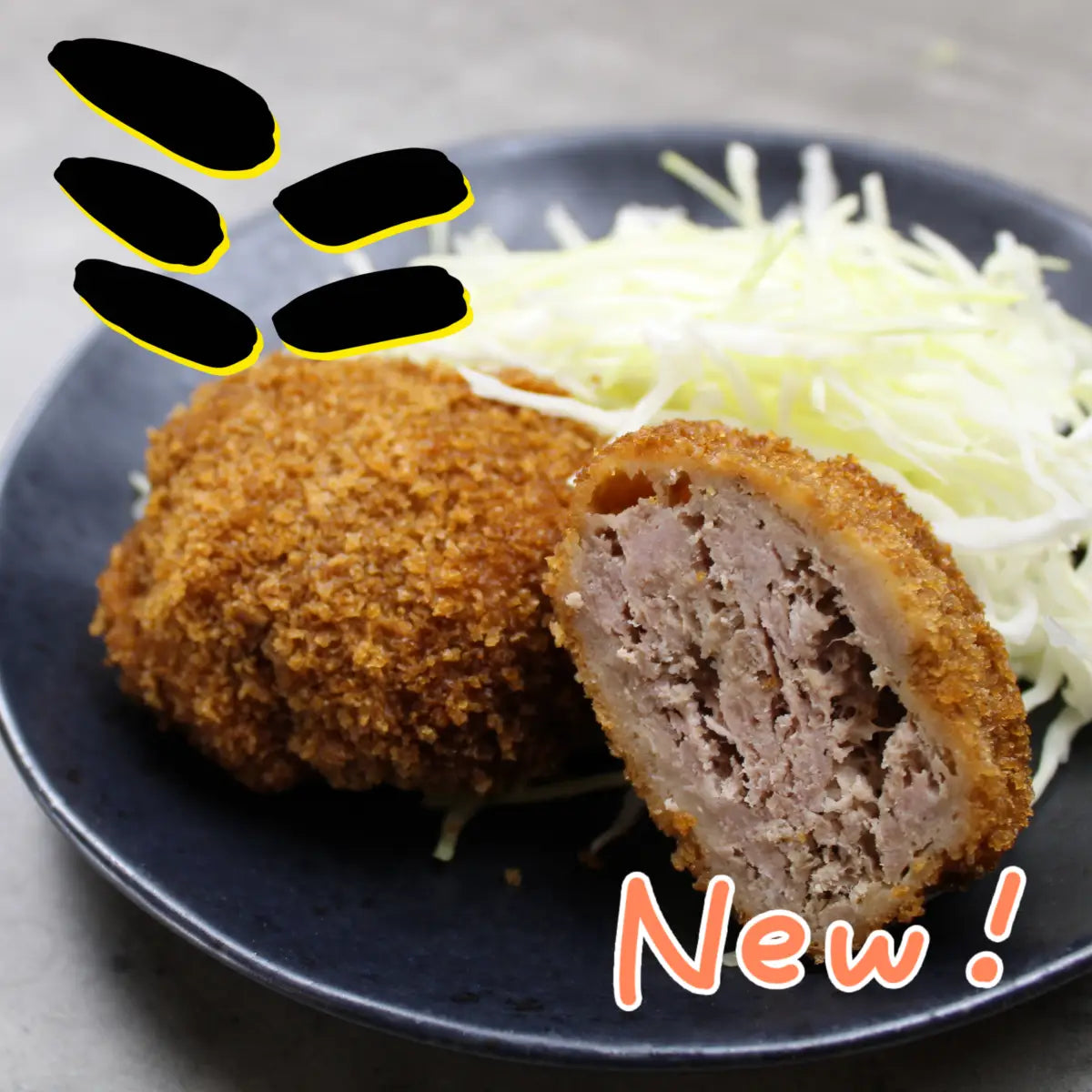 Mini Japanese Minced Meat Cutlet Set (3pcs)