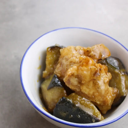 なすと鶏のみぞれ煮