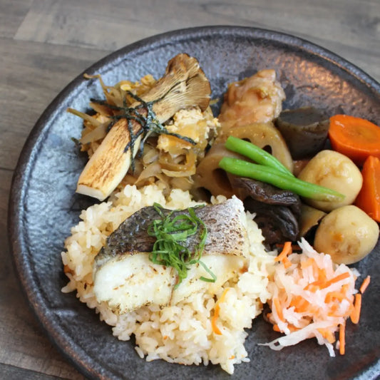 Tai Meshi (Salt-Grilled Sea Bream Rice)