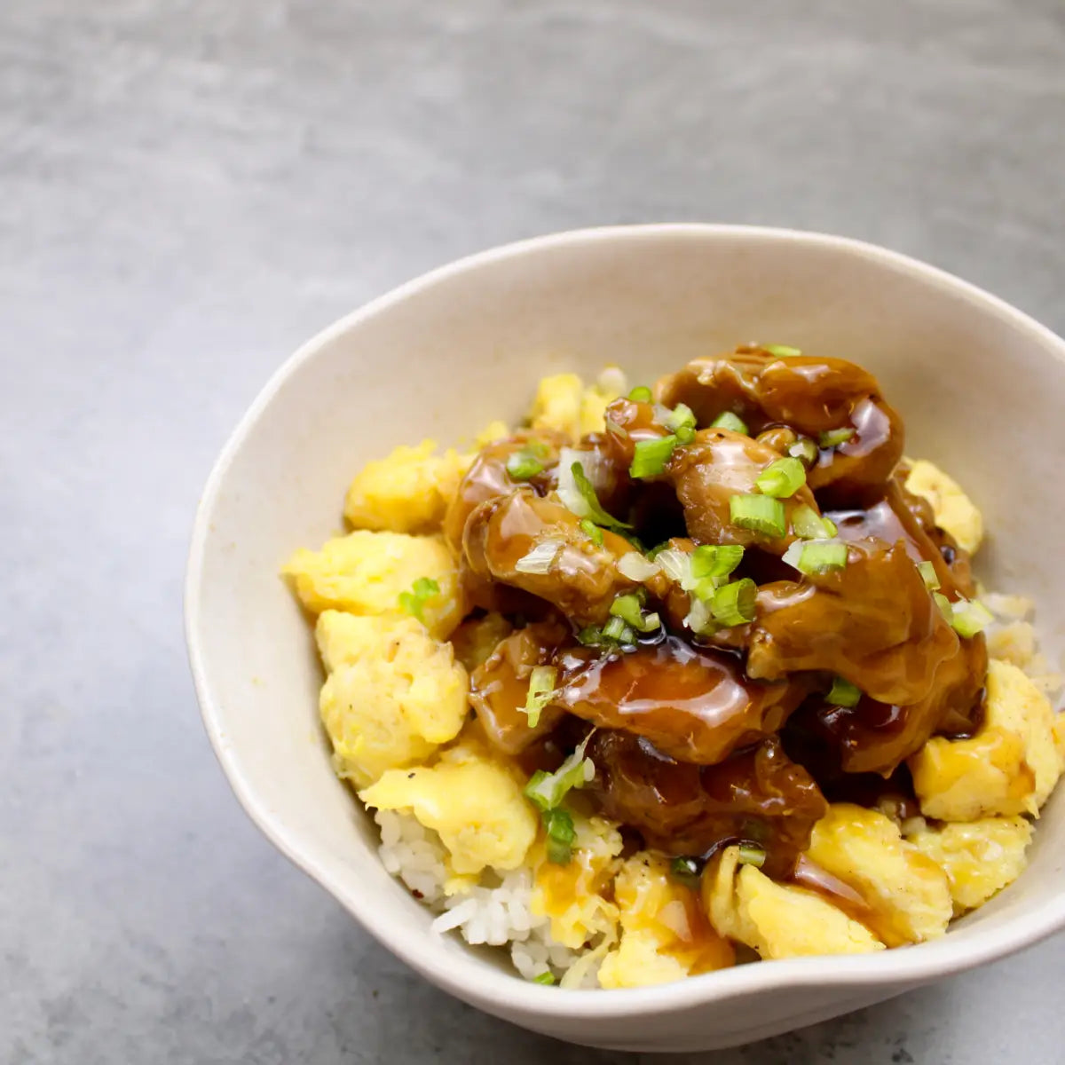 Teritama Don | Teriyaki Chicken & Egg Rice Bowl
