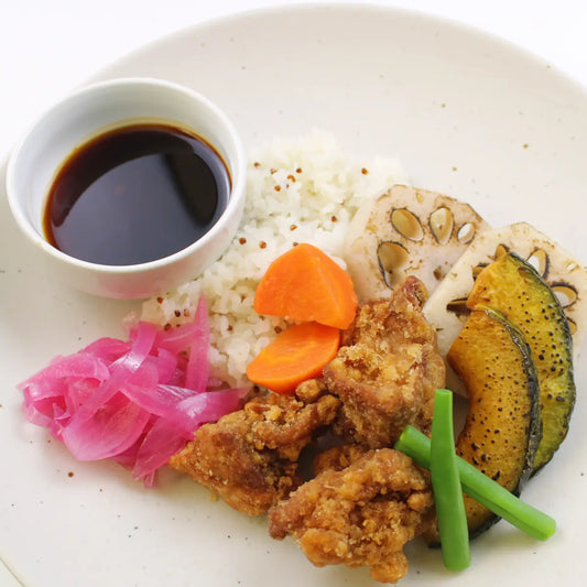 Karaage with Negi sauce